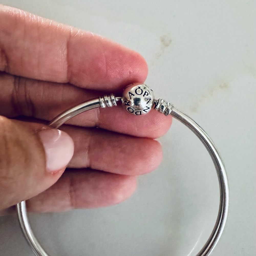 Authentic Pandora Bangle Bracelet - image 2